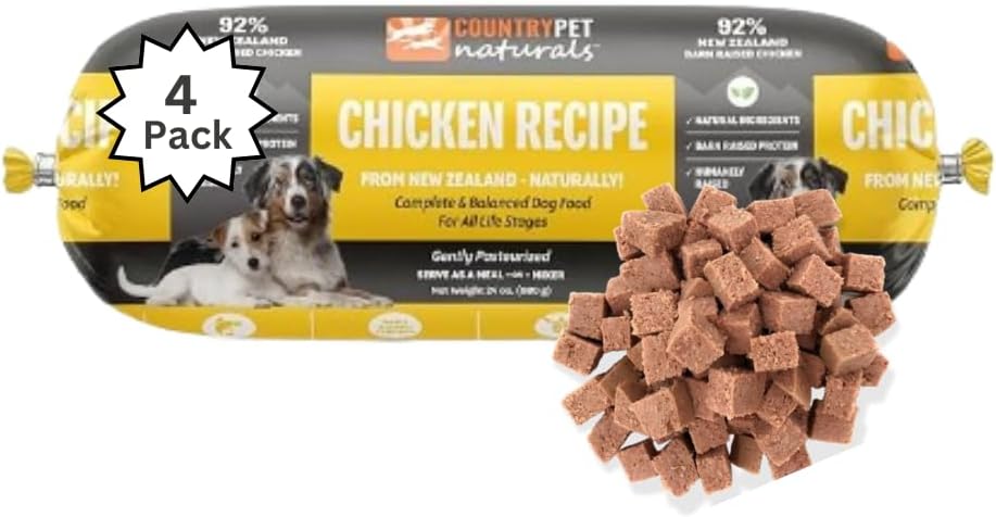 New Zealand Lamb & Veggie Frozen Fresh Dog Food, High-Protein 91% Grass-Fed Free-Range Meat, Gently Cooked, Grain-Free, Omega-3s, 8 Rolls (12 lb Case) - Image 13