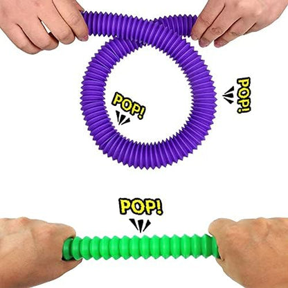 Close up view of the durable non-toxic plastic material used in the sensory learning toys.