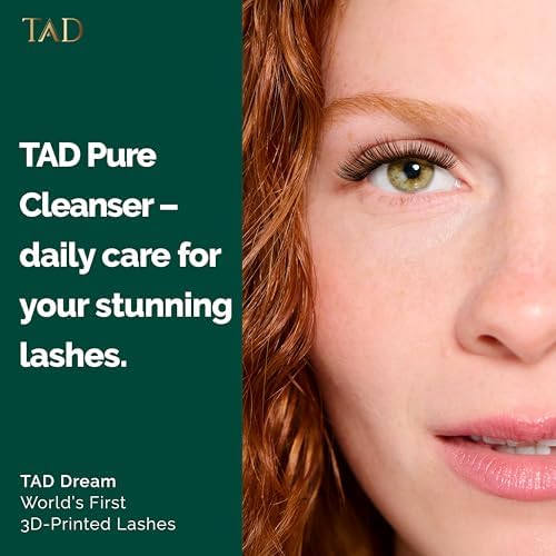 Foaming lash wash for DIY extensions and healthy natural eyelash maintenance.