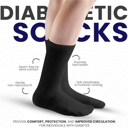 Close up of GERVRA seamless toe construction for sensitive feet