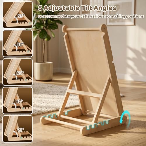 Fully assembled flat folded pet ramp ready for compact under-couch storage