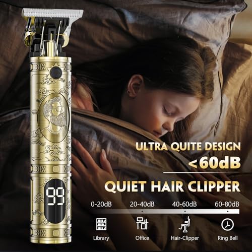 Solati barber grooming set for men showing the ergonomic handle and suspension bracket design.