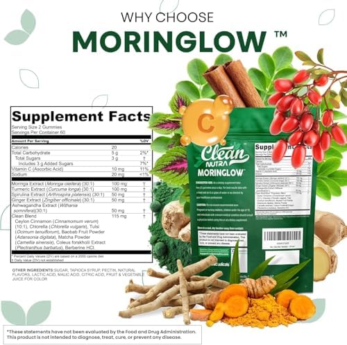 natural energy and vitality ashwagandha powder supplement with berberine and green tea extracts