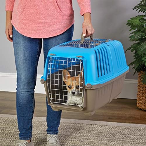 MidWest Homes for Pets 24 inch pet crate ventilated side view