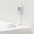 YEYA No Drill Anti Tip Furniture Adjustable Straps front view of the packaging showcasing the two pack safety anchors.
