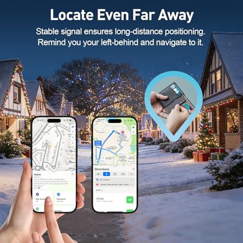 Close up of waterproof BFADEHA Bluetooth tracker tag