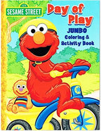 Bendon Sesame Street puzzle page showing interactive matching games for children aged three and up.