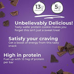Power Crunch Protein Wafer Bars, High Protein Snacks with Delicious Taste, Triple Chocolate, 1.4 Ounce (12 Count) - Image 3