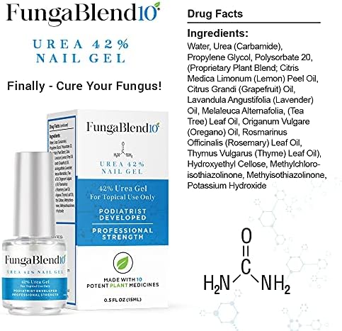 Authentic FungaBlend 10 imported bottle for Indian skincare and podiatry needs.