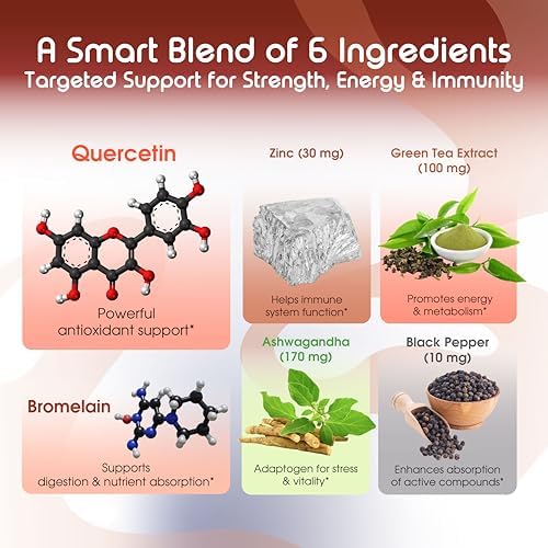 Vital Herbal Quercetin 90 capsules dietary supplement packaging