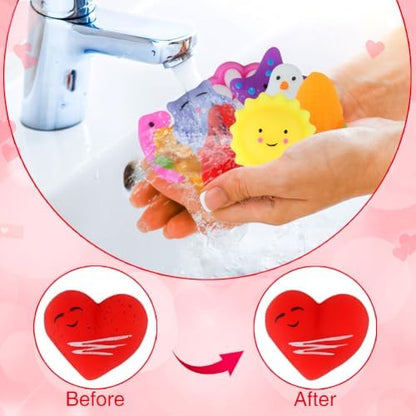 A variety of colorful Spolux mini animal shapes packaged together as premium party favors.
