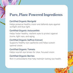 Pure Synergy Eye Protector side label and directions