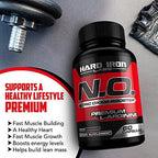 Hard Iron Labs nitric oxide booster dietary supplement packaging