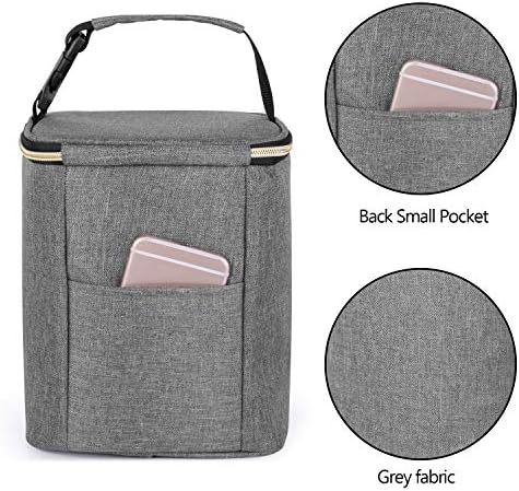 Teamoy leakproof bottle bag side profile