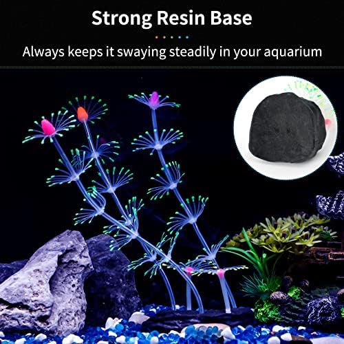 Uniclife silicone aquarium plant landscape placement