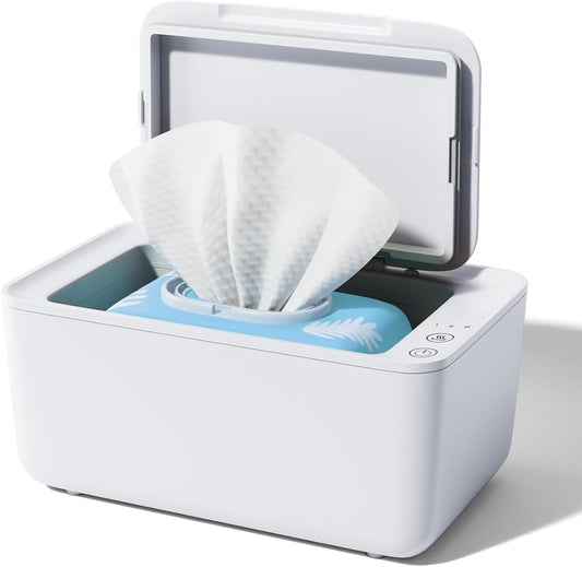 Alobeby wipe warmer and baby wet wipes dispenser front view