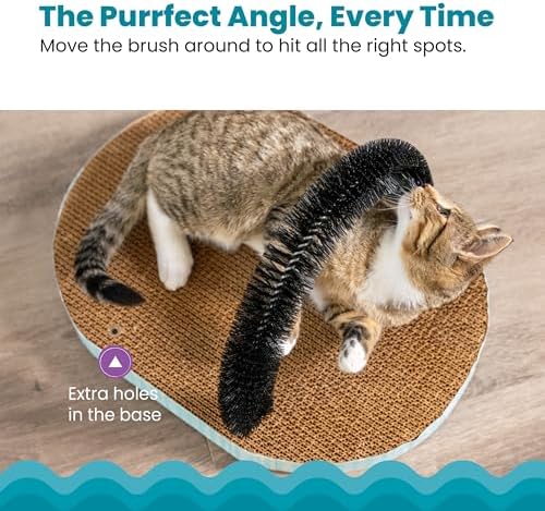 Corrugated cardboard cat scratcher and toy