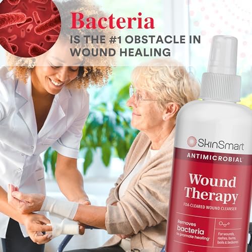 FDA-cleared skin and wound care spray by SkinSmart Antimicrobial