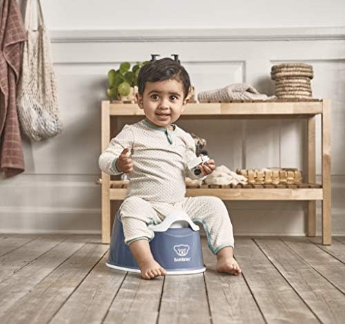BabyBjörn Smart Potty, Deep Blue/White - Image 3