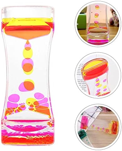 Set of three Oneshow liquid sensory toys arranged on a modern office desk.