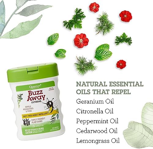 Authentic USA imported botanical mosquito defense wipes for kids and adults.