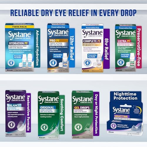 USA imported Systane Hydration PF eye drops for sensitive eyes.