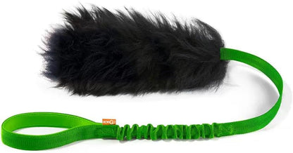 HOWGO Dog Rope Toy,Dog Bungee Chaser Toy 100% Sheepskin,Sheep Smell Tug Toy for All Breeds (Purple, Long Without Ball) - Image 12