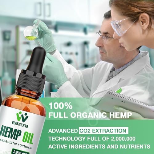 Wachray organic hemp tincture bottles side by side