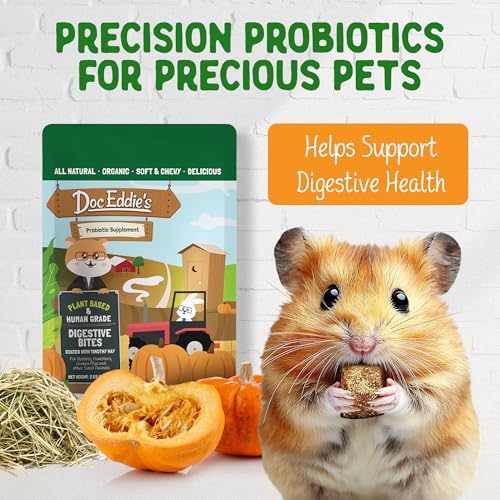 Doc Eddie's Digestive Bites back packaging showing clean organic ingredients.
