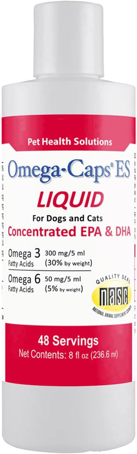 Omega Caps HP Snip Tips for Cats and Small Dogs High Potency EPA and DHA Maximum Bioavailability Fish Oil Supplement Vet Formulated Made in USA Skin Coat Joint and Heart Health 250 Capsules - Image 9