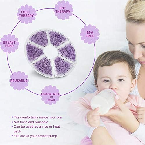 Gbrand gel pads showing hot and cold therapy usage