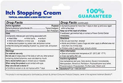 Globe itch relief cream 4 pack packaging for family first aid.