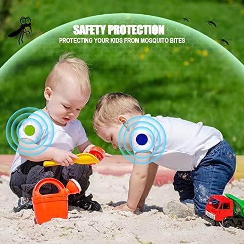 Scentpellent mosquito repellent bracelets included in set