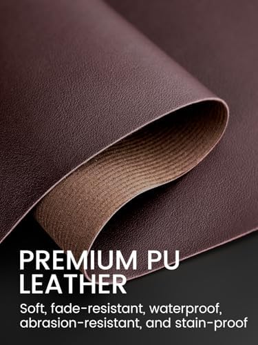 Professional nail tech using Beloving PU leather mat