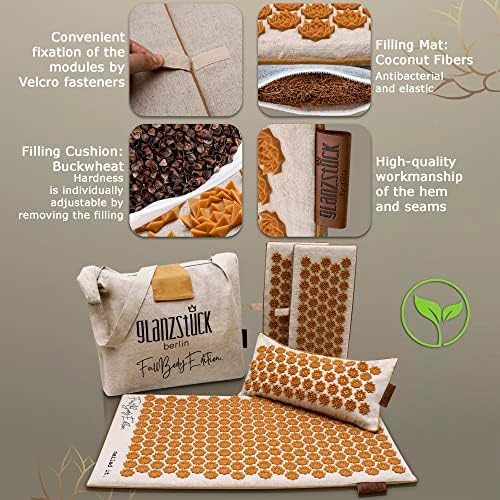 Assorted sizes of Muchoo cupping therapy cups organized in a portable travel case.