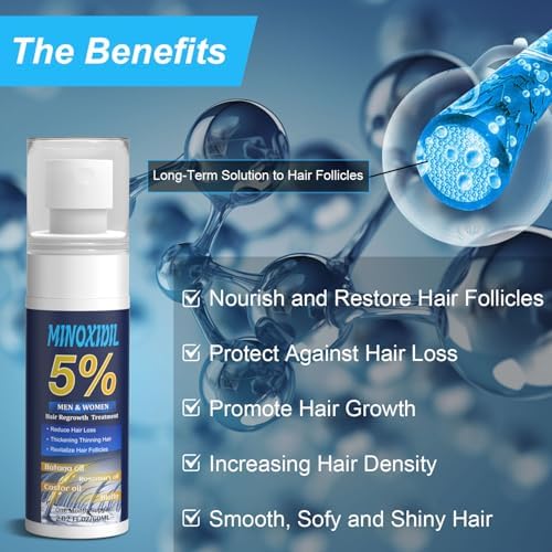 Hair thickening serum with rosemary oil and biotin application guide