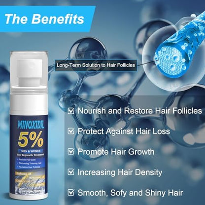 Hair thickening serum with rosemary oil and biotin application guide