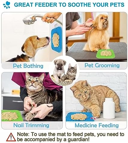 High quality food grade silicone pet licking mat packaging