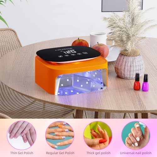 Colorene rechargeable gel nail dryer with LCD display