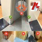 Close up of thickened rubber cushion for furniture edge protection
