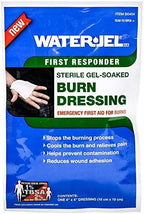 Sterile non-adherent medical grade burn pad for first aid kits and emergency use.