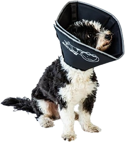 Comfortable anti lick pet collar for post operative wound care