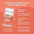 Renzos Eye Spy Lutein With Bilberry Extract ingredient list and directions