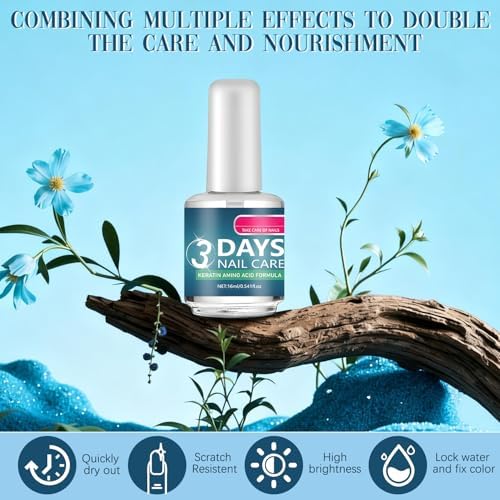Nourishing cuticle oil treatment being applied to dry damaged hands