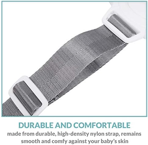Adjustable shoulder and waist straps for baby strollers