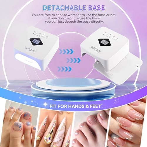 Professional LKE gel nail lamp package contents