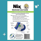 BinaryABC lice combs in blue green red and white for family hygiene