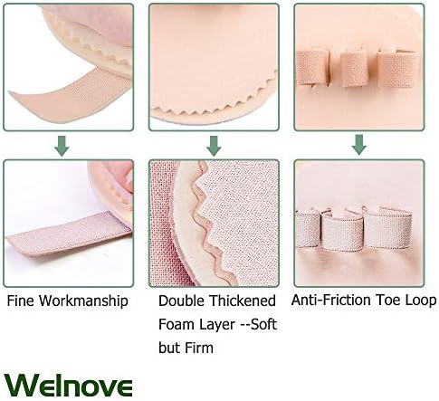 Underneath view of the Welnove splint showing the composite fiber base.