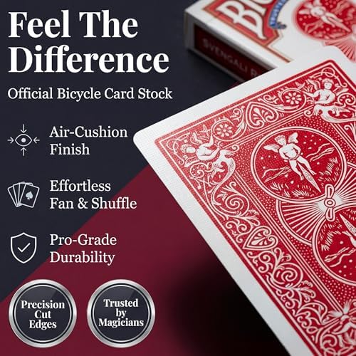 Ted's Sterling Magic deck with included Wizard Coin