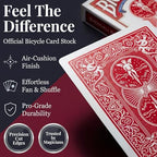 Ted's Sterling Magic deck with included Wizard Coin